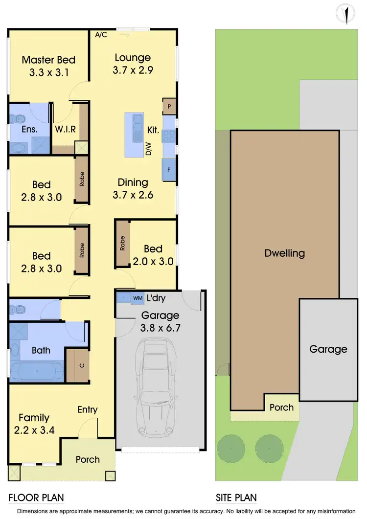 Floorplan of Homely house listing, 13 Petworth Close, Mernda VIC 3754