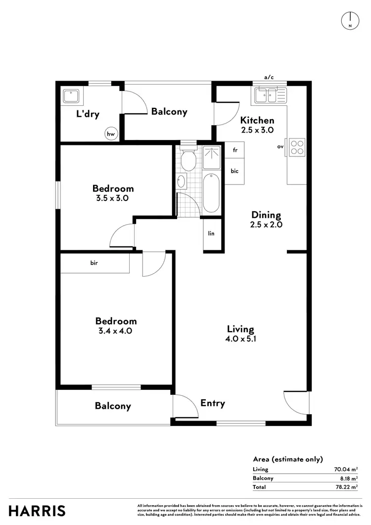 Floorplan of Homely unit listing, 10/294 Goodwood Road, Clarence Park SA 5034