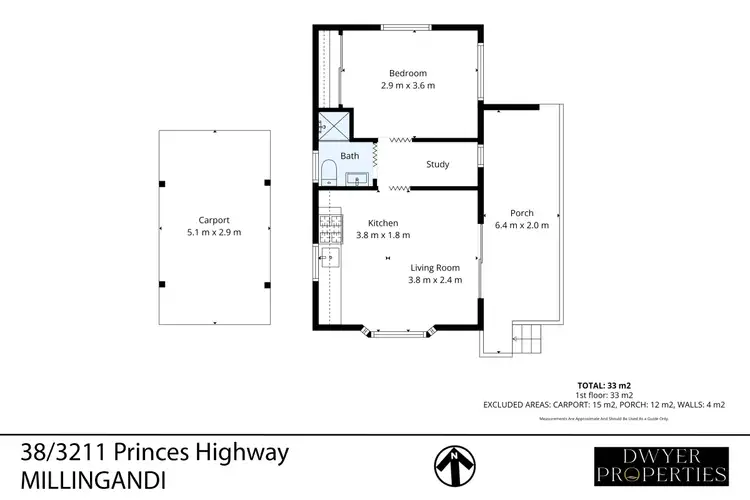 Floorplan of Homely villa listing, 38/3211 Princes Highway, Millingandi NSW 2549