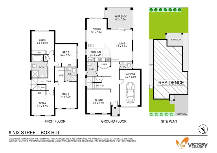 Floorplan of Homely house listing, 9 Nix Street, Box Hill NSW 2765