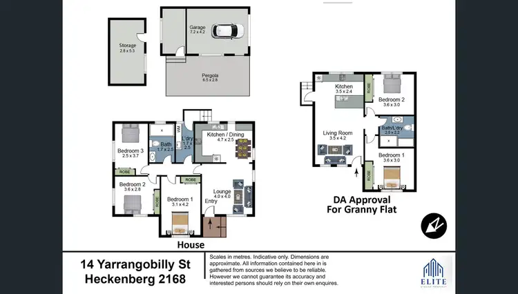 Floorplan of Homely house listing, 14 Yarrangobilly Street, Heckenberg NSW 2168
