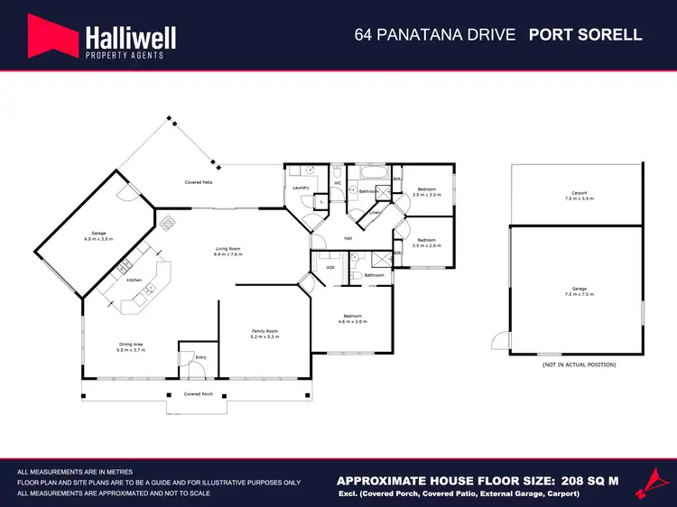 Floorplan of Homely house listing, 64 Panatana Drive, Port Sorell TAS 7307