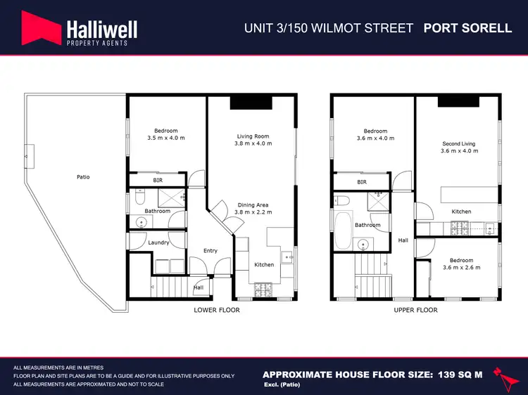 Floorplan of Homely unit listing, 3/150 Wilmot Street, Port Sorell TAS 7307