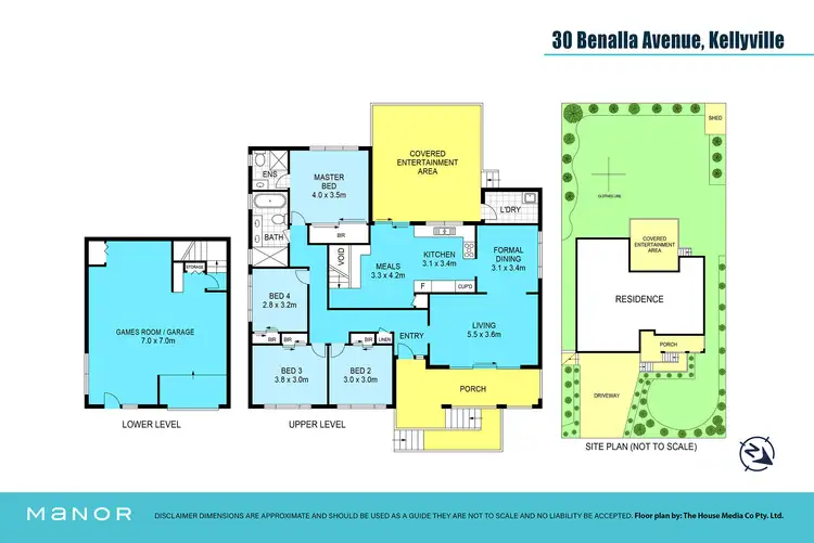 Floorplan of Homely house listing, 30 Benalla Avenue, Kellyville NSW 2155
