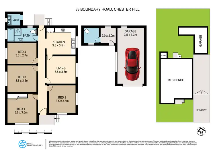 Floorplan of Homely house listing, 33 Boundary Road, Chester Hill NSW 2162