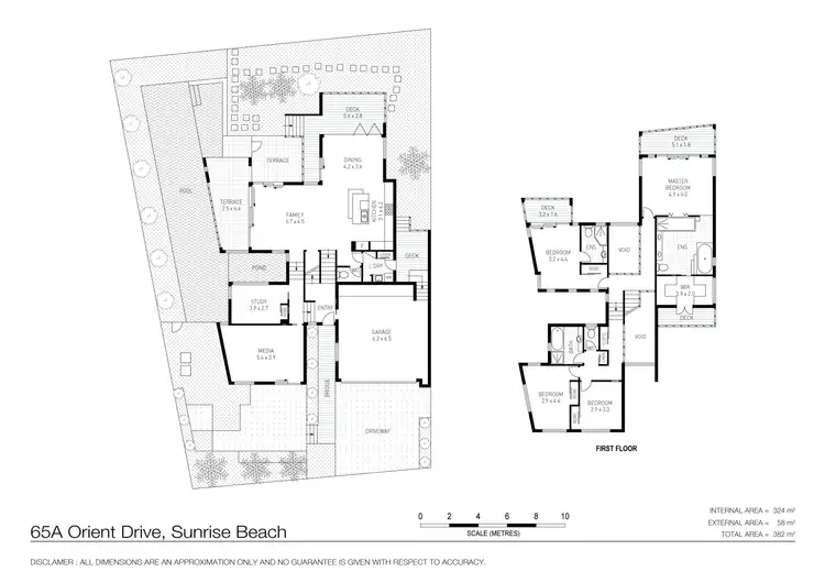 Floorplan of Homely house listing, 65A Orient Drive, Sunrise Beach QLD 4567