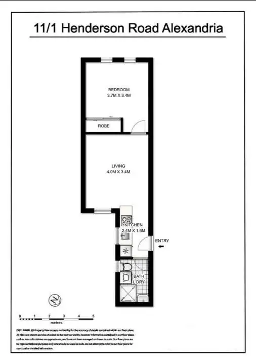 Floorplan of Homely apartment listing, 1 Henderson Road, Alexandria NSW 2015