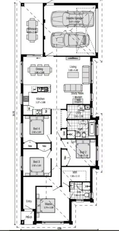 Floorplan of Homely house listing, Address available on request