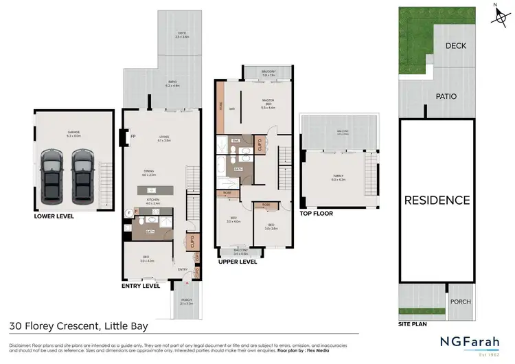 Floorplan of Homely house listing, 30 Florey Crescent, Little Bay NSW 2036