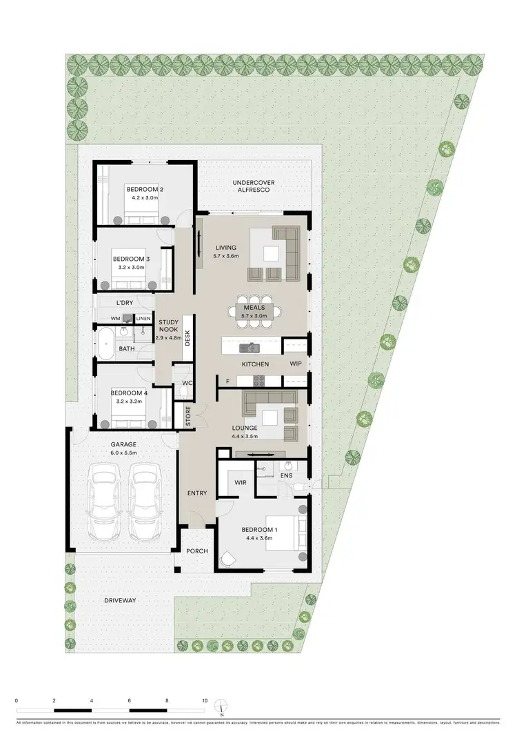 Floorplan of Homely house listing, 8 Beaumont Avenue, Charlemont VIC 3217