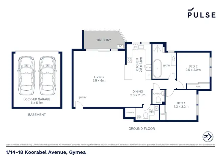 Floorplan of Homely apartment listing, 1/14-18 Koorabel Avenue, Gymea NSW 2227