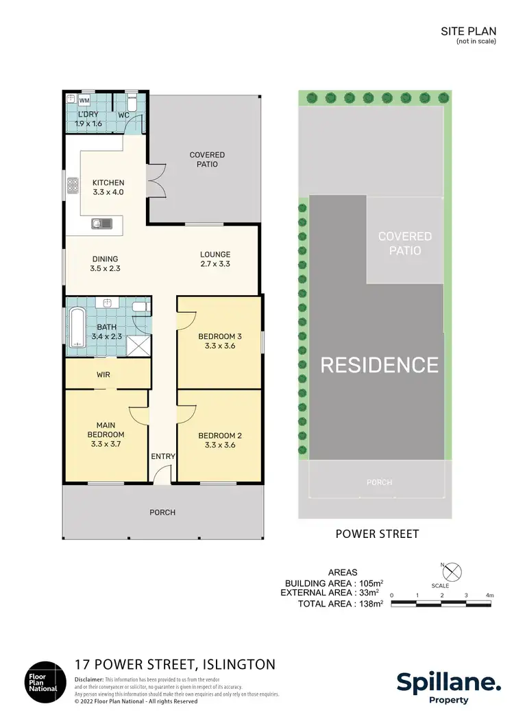 Floorplan of Homely house listing, 17 Power Street, Islington NSW 2296