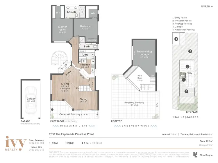 Floorplan of Homely house listing, 2/88 The Esplanade, Paradise Point QLD 4216
