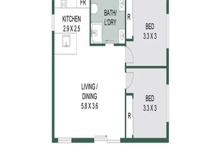 Floorplan of Homely house listing, 65a The Broadwaters, Tascott NSW 2250