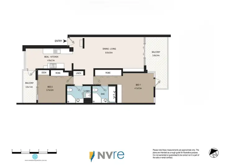 Floorplan of Homely apartment listing, 10/1 Owens Avenue, Newington NSW 2127