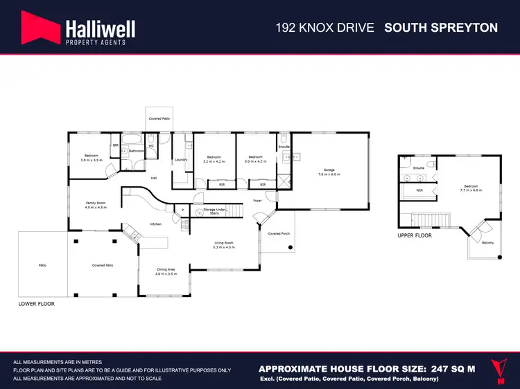 Floorplan of Homely house listing, 192 Knox Drive, South Spreyton TAS 7310