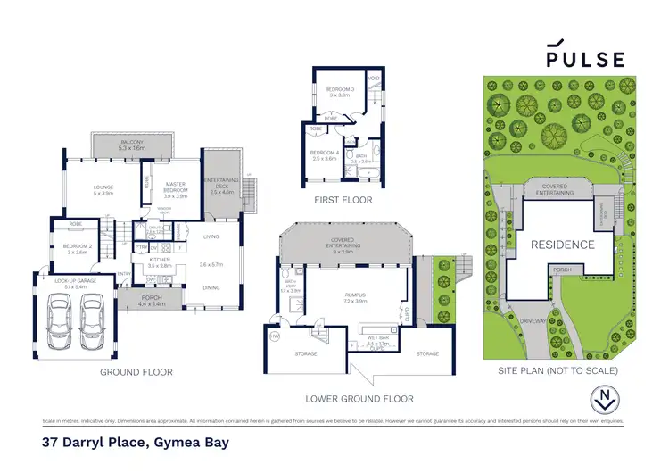 Floorplan of Homely house listing, 37 Darryl Place, Gymea Bay NSW 2227