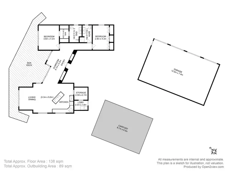 Floorplan of Homely house listing, 99A Nubeena Road, Koonya TAS 7187