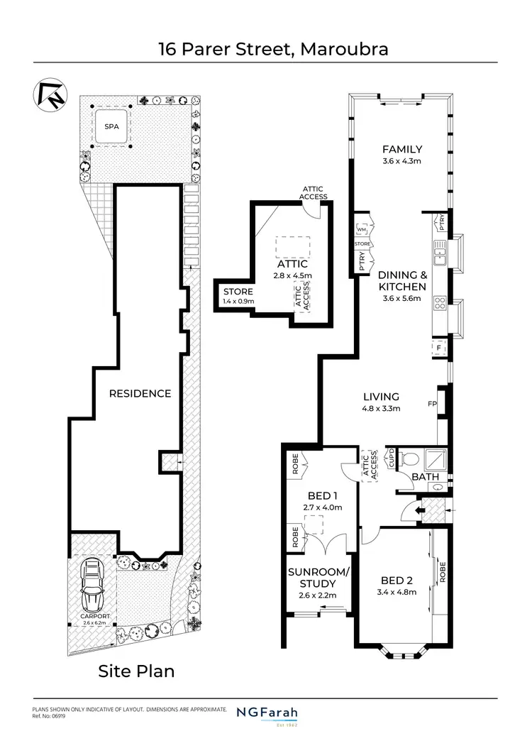 Floorplan of Homely house listing, 16 Parer Street, Maroubra NSW 2035