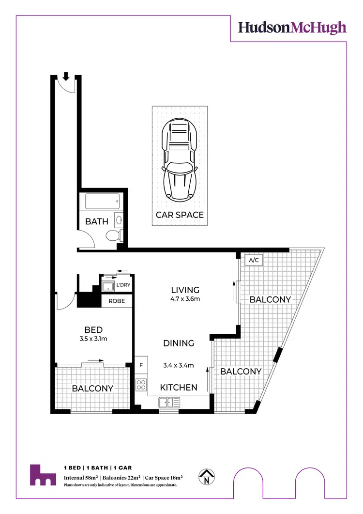 Floorplan of Homely apartment listing, 33/2-6 Bridge Road, Stanmore NSW 2048