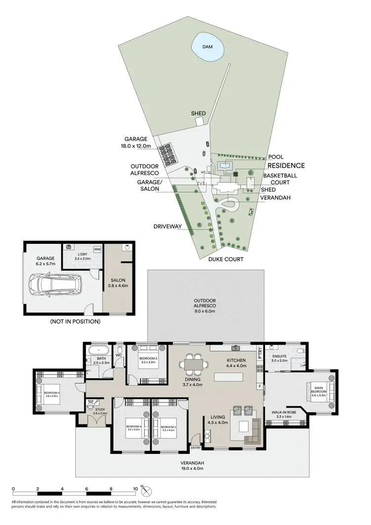 Floorplan of Homely house listing, 35 Duke Court, Smythes Creek VIC 3351
