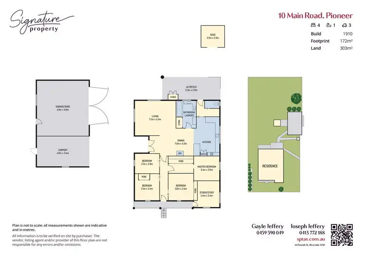 Floorplan of Homely house listing, 10 Main Road, Pioneer TAS 7264