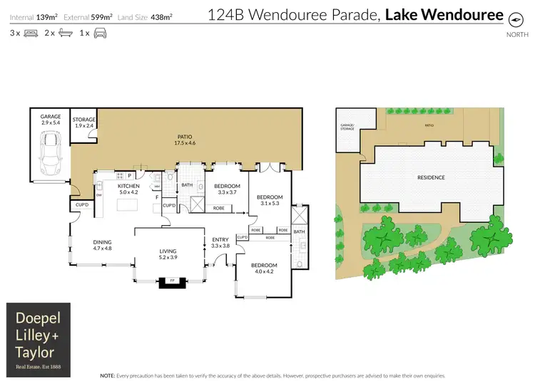 Floorplan of Homely house listing, 124B Wendouree Parade, Lake Wendouree VIC 3350