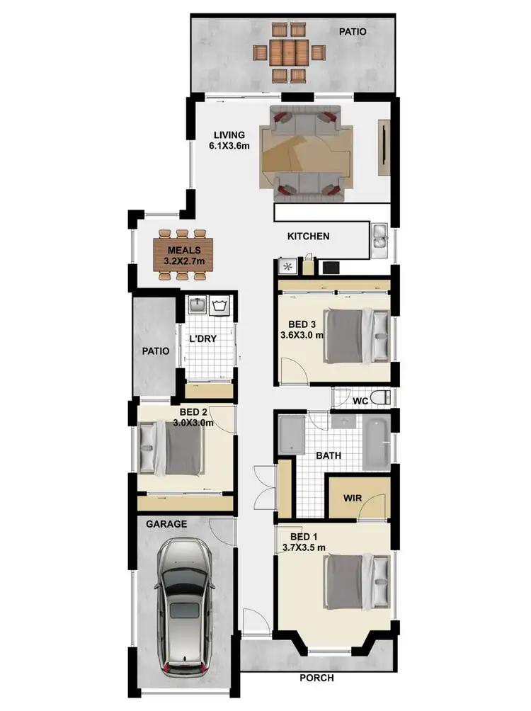 Floorplan of Homely house listing, 43 Brooklands Circuit, Forest Lake QLD 4078