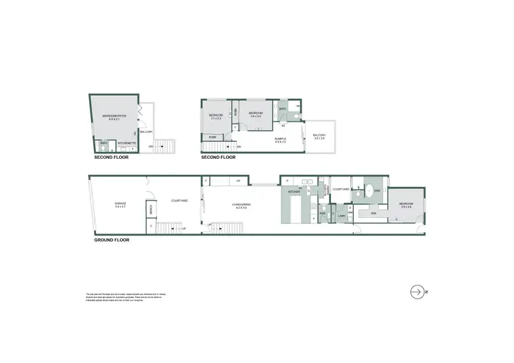 Floorplan of Homely house listing, 15 Glover Street, South Melbourne VIC 3205