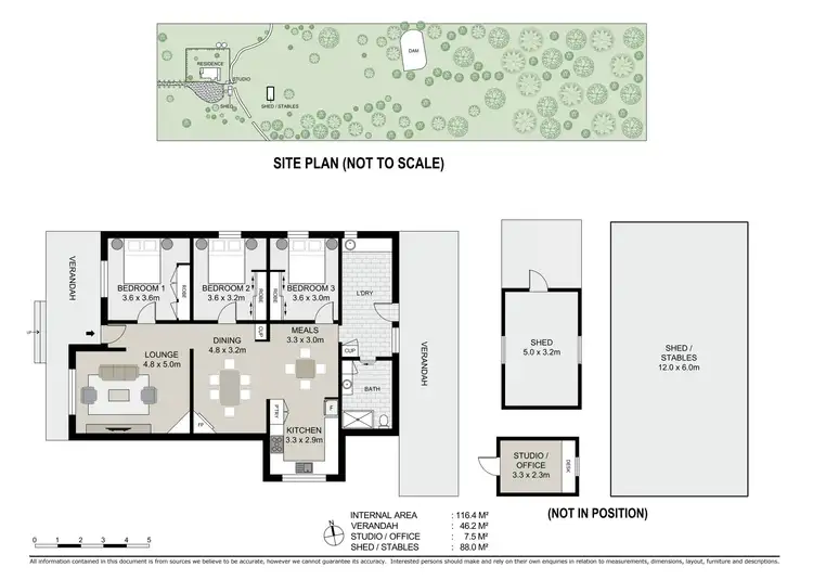 Floorplan of Homely house listing, 761 Lockwood Road, Lockwood VIC 3551