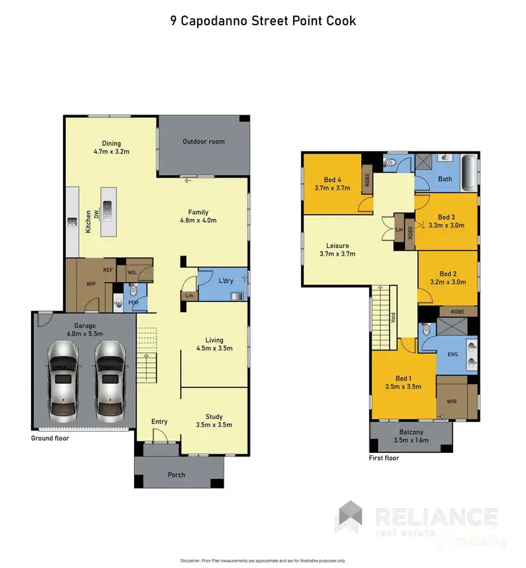 Floorplan of Homely house listing, 9 Capodanno Street, Point Cook VIC 3030