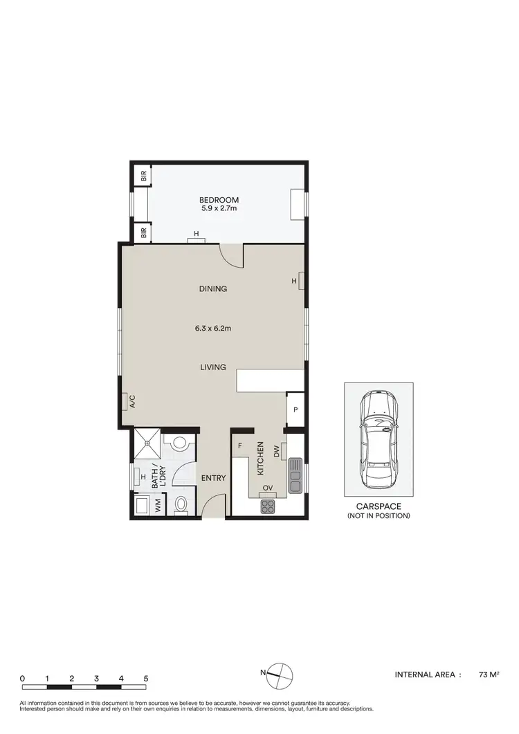 Floorplan of Homely apartment listing, 8/25 Queens Road, Melbourne VIC 3004