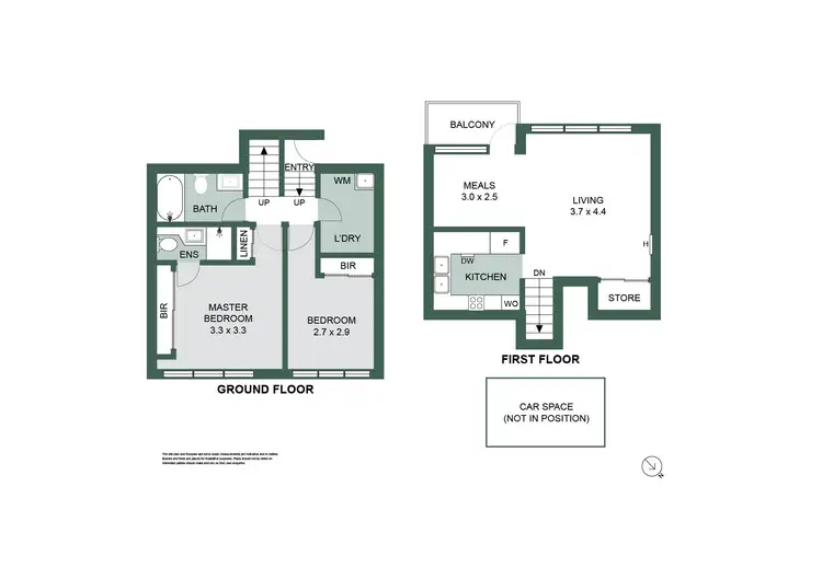 Floorplan of Homely apartment listing, 21/343-346 Beaconsfield Parade, St Kilda West VIC 3182