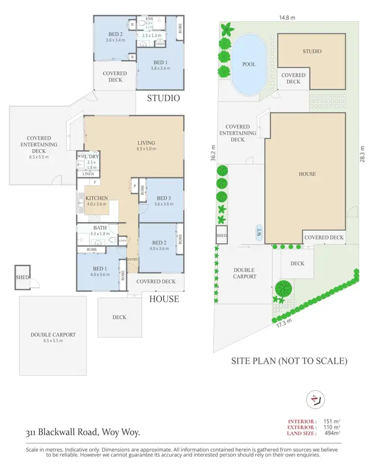 Floorplan of Homely house listing, 311 Blackwall Road, Blackwall NSW 2256