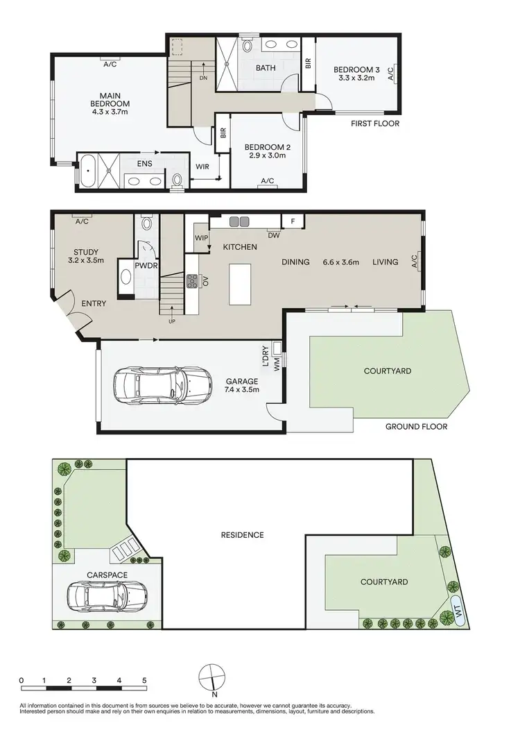 Floorplan of Homely townhouse listing, 7 Gerlach Street, Clayton South VIC 3169