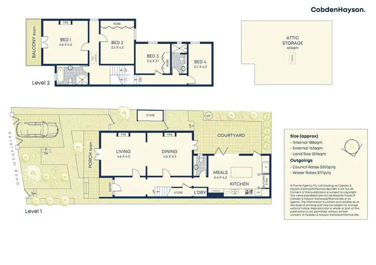 Floorplan of Homely house listing, 89 Petersham Road, Marrickville NSW 2204