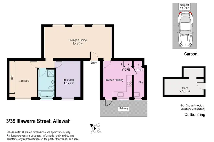 Floorplan of Homely unit listing, 3/35 Illawarra Street, Allawah NSW 2218