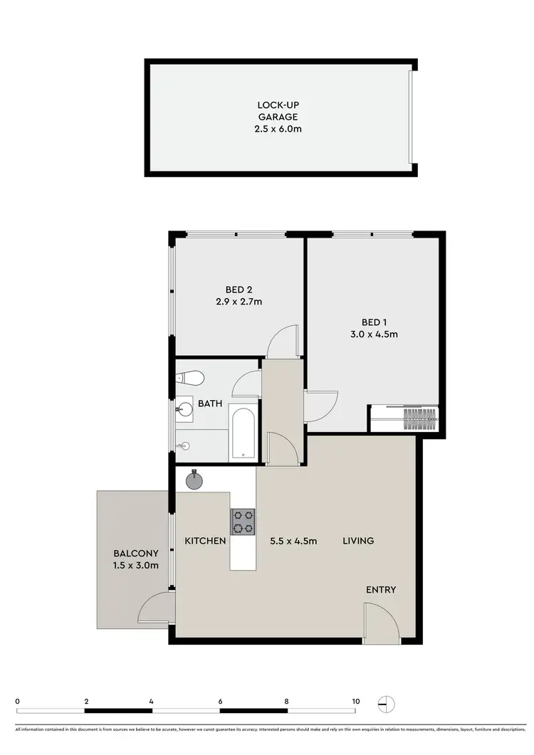 Floorplan of Homely apartment listing, 5/117 Elouera Road, Cronulla NSW 2230