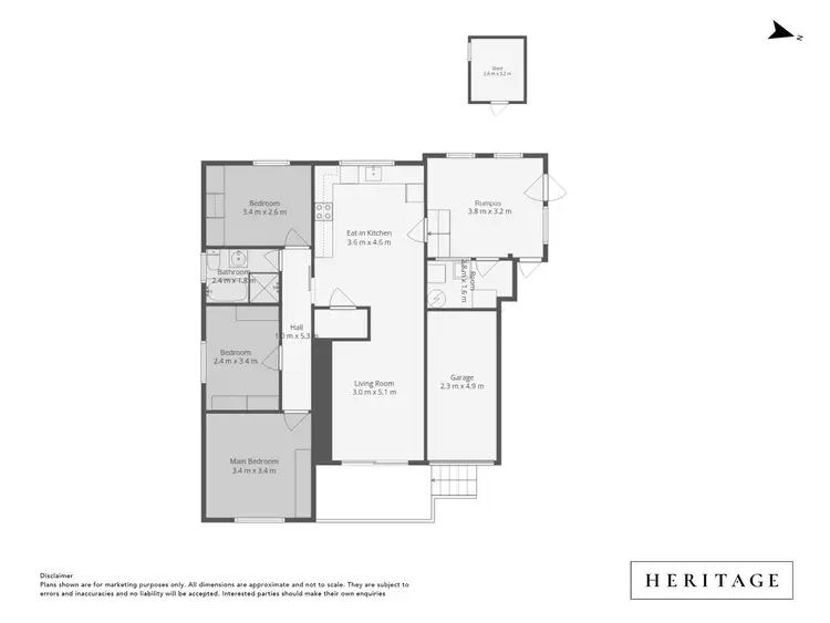 Floorplan of Homely house listing, 26 Georgina Avenue, Gorokan NSW 2263