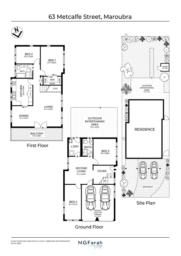 Floorplan of Homely house listing, 63 Metcalfe Street, Maroubra NSW 2035