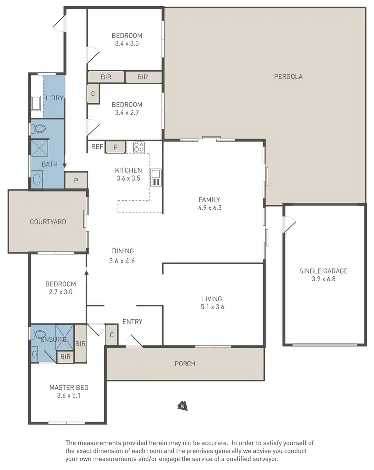 Floorplan of Homely house listing, 3 Durham Crescent, Hoppers Crossing VIC 3029