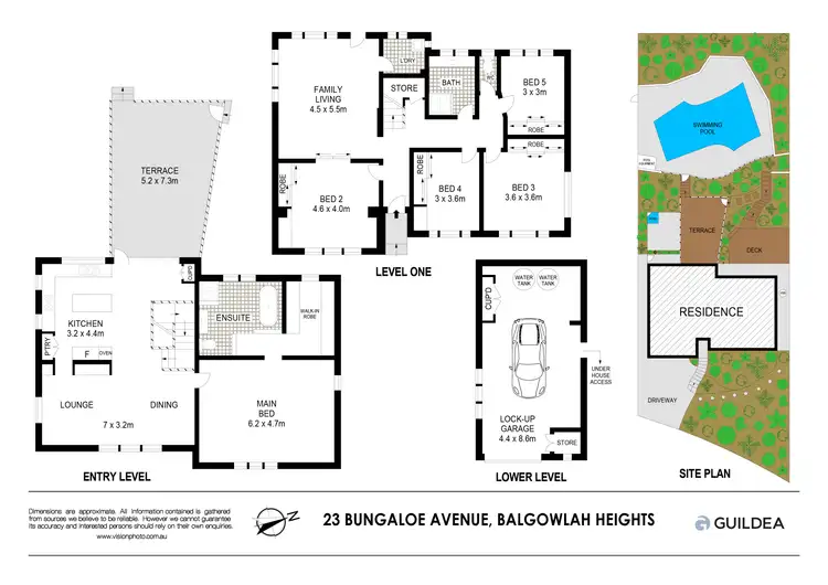 Floorplan of Homely house listing, 23 Bungaloe Avenue, Balgowlah Heights NSW 2093
