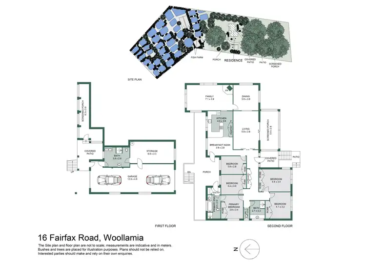 Floorplan of Homely house listing, 16 Fairfax Road, Woollamia NSW 2540