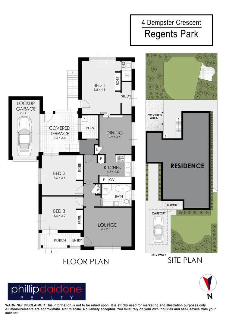Floorplan of Homely house listing, 4 Dempster Crescent, Regents Park NSW 2143