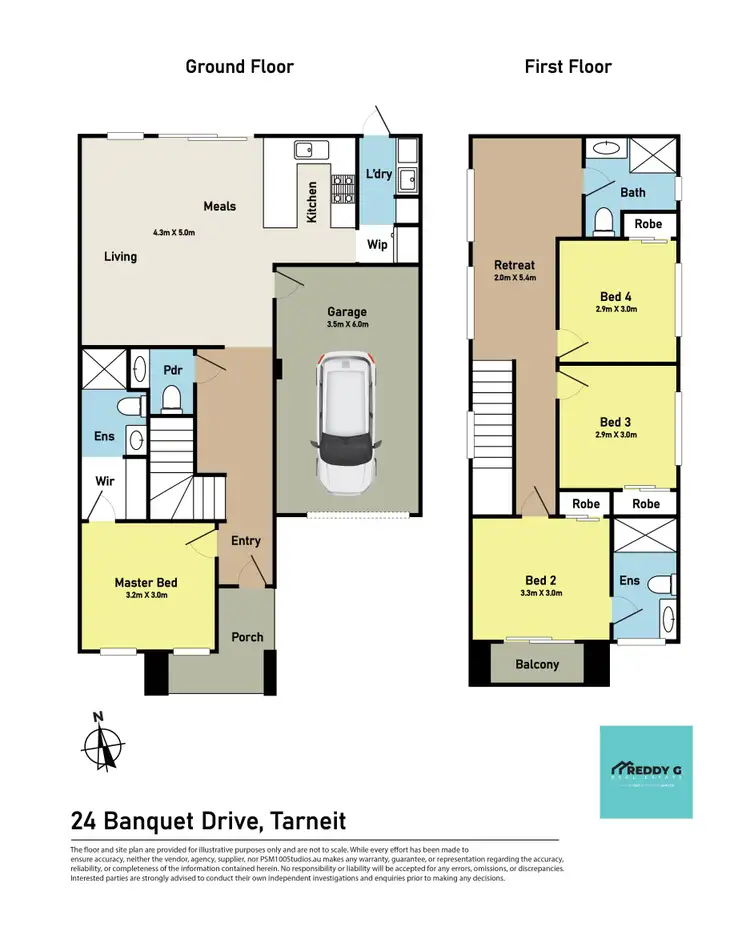 Floorplan of Homely house listing, 24 Banquet Drive, Tarneit VIC 3029