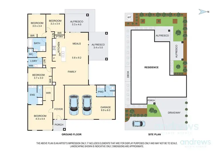 Floorplan of Homely house listing, 2/295 Torquay Road, Grovedale VIC 3216