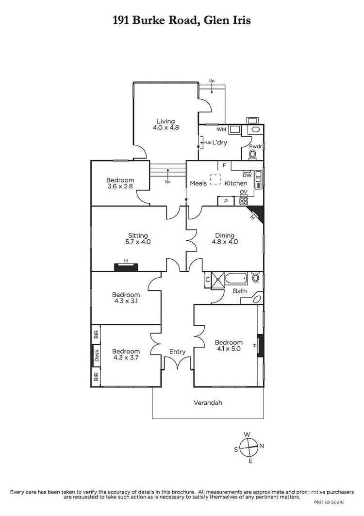 Floorplan of Homely house listing, 191 Burke Road, Glen Iris VIC 3146