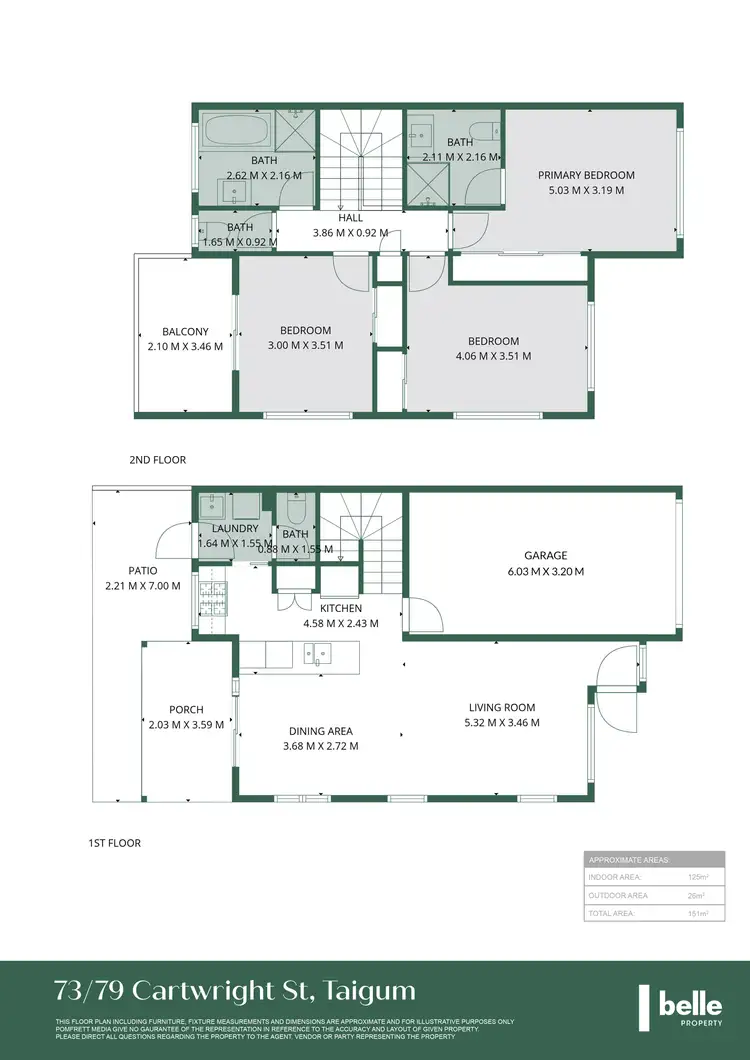 Floorplan of Homely townhouse listing, 73/79 Cartwright Street, Taigum QLD 4018