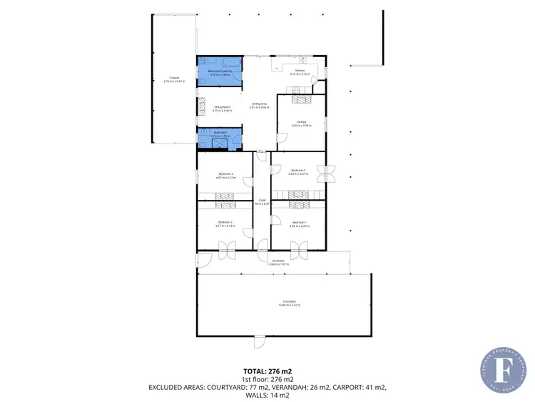 Floorplan of Homely house listing, 53 Hovell Street, Cootamundra NSW 2590