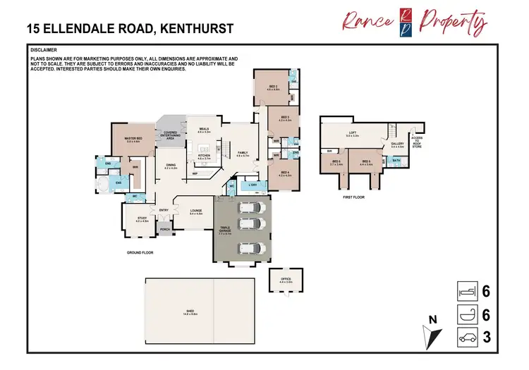 Floorplan of Homely rural property listing, 15 Ellendale Road, Kenthurst NSW 2156